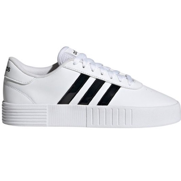 New Womens Adidas Court Bold Thick Sole Sneakers 7.5 - Picture 2 of 10